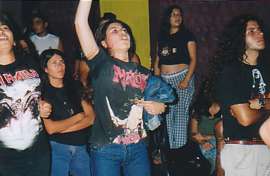 Fanatic female fans, including pregnant one!