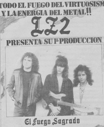 LZ2 advertisement for album