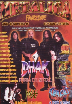 Metalica # 45 2004, now with colour title and free CD!