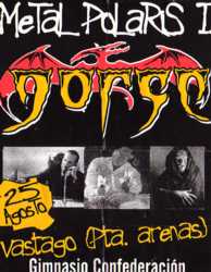 Flyer for Dorso concert 2000
