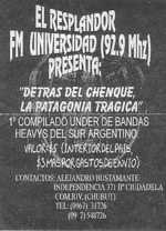 Flyer from radio `Resplandor