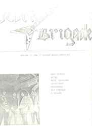 The very first fanzine outside of England `Rock Brigade# 1 from 1982!