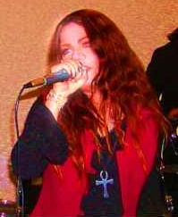 BLACKNESS singer Viviana Claudio