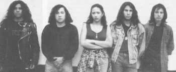 Tod, with bass player Ivonne
