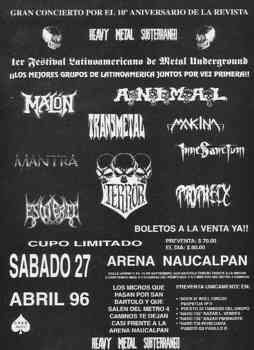 `Festival Latinoamericano 1996