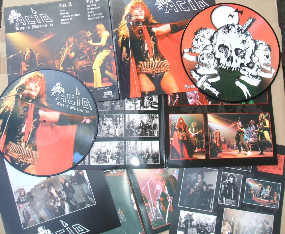 ACID - Live in Belgium 84 Picture LP