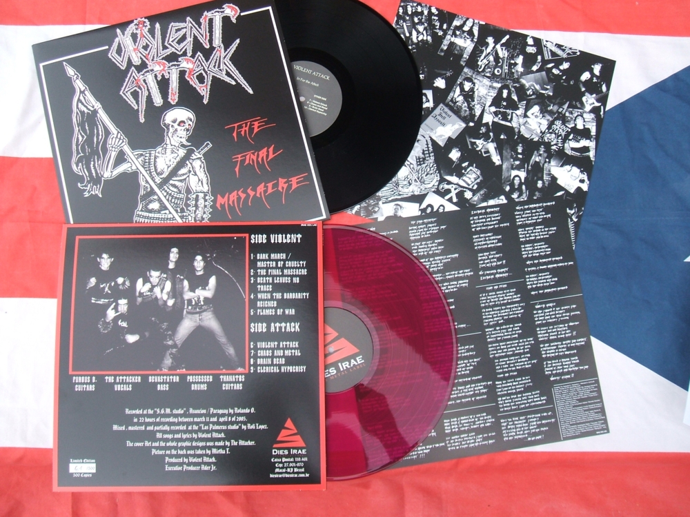 VIOLENT ATTACK - Final Massacre LP
